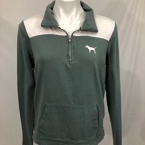 Victoria’s Secret pink perfect quarter zip sweater